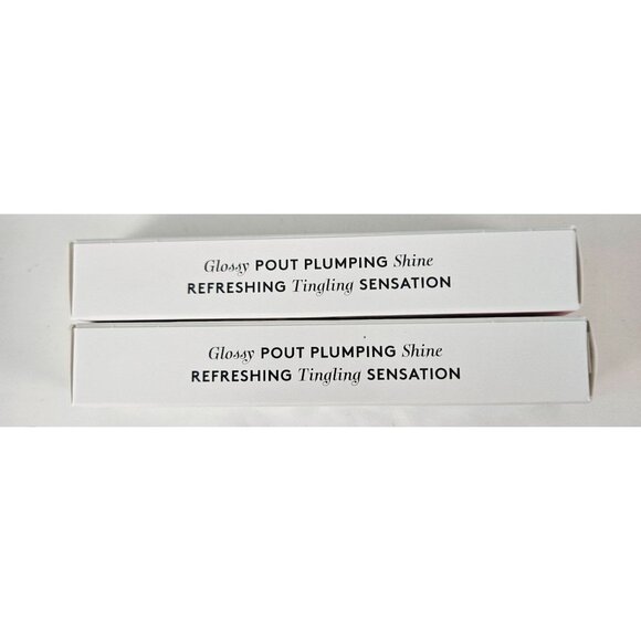 2 Pack Buxom Full-On Plumping Lip Cream Pink Lady Hydrating Gloss Peptides Vit E - Picture 12 of 13